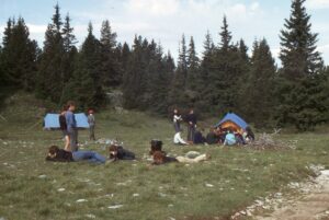 1971 – Camp La motte chalençon