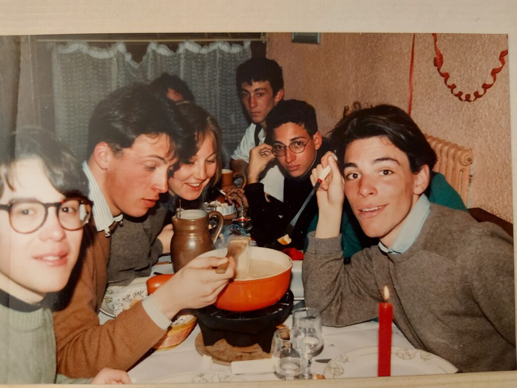 1991- Camp d’hiver clan Briançon